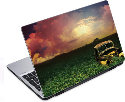 

ezyPRNT Vintage Car Stuck in Farm Nature (14 to 14.9 inch) Vinyl Laptop Decal 14