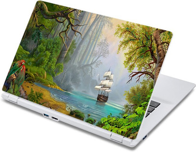 

ezyPRNT Beautiful Drawing Of Nature (13 to 13.9 inch) Vinyl Laptop Decal 13