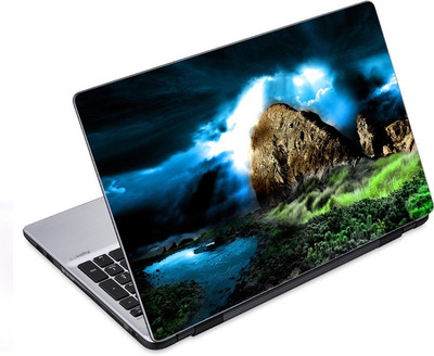 

ezyPRNT The Clouds and Mountain (14 to 14.9 inch) Vinyl Laptop Decal 14