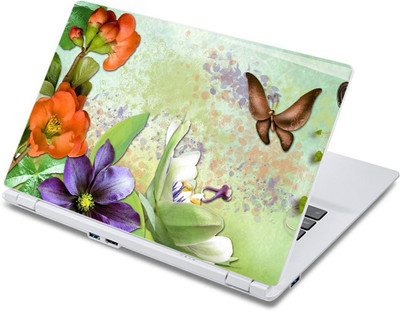 

ezyPRNT Nature Butterflies Art & Painting (13 to 13.9 inch) Vinyl Laptop Decal 13