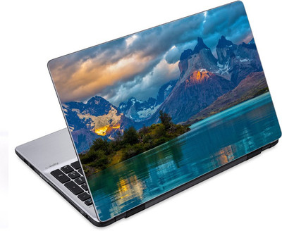 

ezyPRNT Winter Lake Nature (14 to 14.9 inch) Vinyl Laptop Decal 14