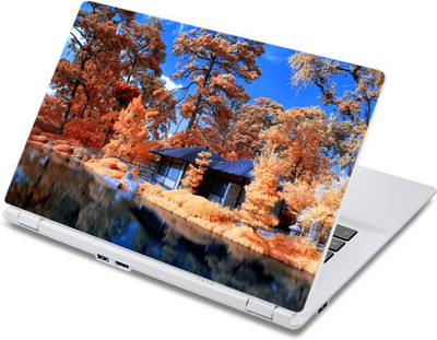 

ezyPRNT Trees at River Bank Nature (13 to 13.9 inch) Vinyl Laptop Decal 13