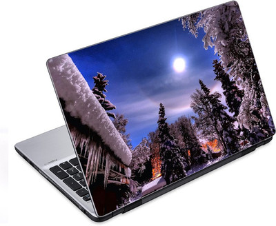 

ezyPRNT Beautiful and Chilly Winter Nature (14 to 14.9 inch) Vinyl Laptop Decal 14