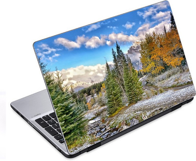 

ezyPRNT Beautiful Winter Climate Nature (14 to 14.9 inch) Vinyl Laptop Decal 14