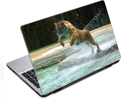 

ezyPRNT Tiger On Hunt (14 to 14.9 inch) Vinyl Laptop Decal 14