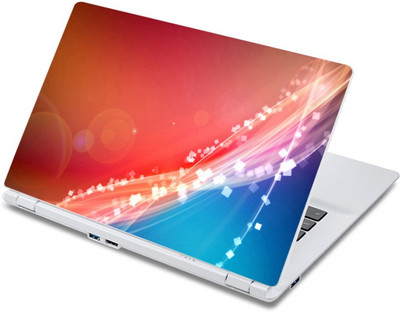 

ezyPRNT Orange Blue Colors (13 to 13.9 inch) Vinyl Laptop Decal 13