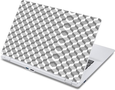 

ezyPRNT 3D White Raised Cubes Pattern (13 to 13.9 inch) Vinyl Laptop Decal 13