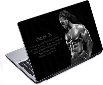 

ezyPRNT Ulisses JR Quotation Body Building (14 to 14.9 inch) Vinyl Laptop Decal 14