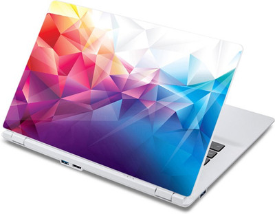 

ezyPRNT Distorted 3D Pyramids Pattern (13 to 13.9 inch) Vinyl Laptop Decal 13