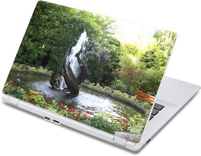 

ezyPRNT The Sturgeon fountain Nature (13 to 13.9 inch) Vinyl Laptop Decal 13