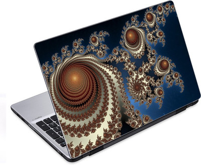 

ezyPRNT Chocolaty Space Hypnotism Pattern (14 to 14.9 inch) Vinyl Laptop Decal 14