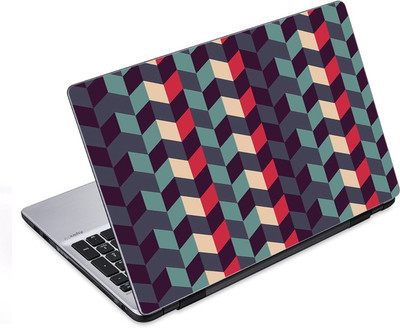 

ezyPRNT The 3D Zig-Zag Pattern (14 to 14.9 inch) Vinyl Laptop Decal 14