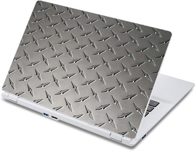 

ezyPRNT The Teared Steel Pattern (13 to 13.9 inch) Vinyl Laptop Decal 13