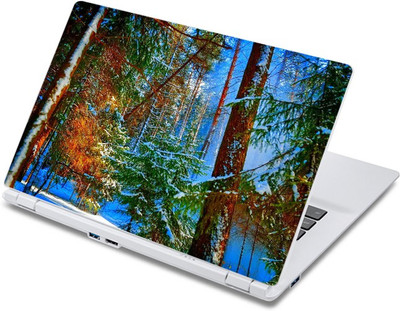 

ezyPRNT Winter Sun Peaceful Nature (13 to 13.9 inch) Vinyl Laptop Decal 13