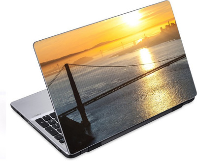 

ezyPRNT Suspension Bridge over River Nature (14 to 14.9 inch) Vinyl Laptop Decal 14