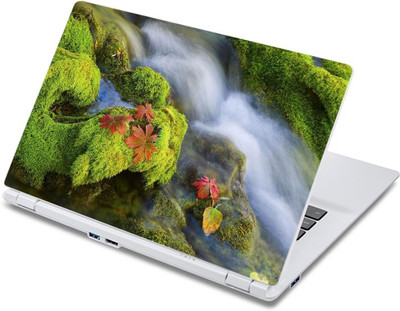 

ezyPRNT Amazing Greenary with Amazing Brook Nature (13 to 13.9 inch) Vinyl Laptop Decal 13