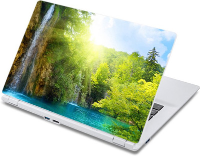 

ezyPRNT Waterfall In Jungle (13 to 13.9 inch) Vinyl Laptop Decal 13
