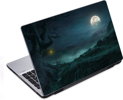 

ezyPRNT Full Moon Night In Jungle (14 to 14.9 inch) Vinyl Laptop Decal 14