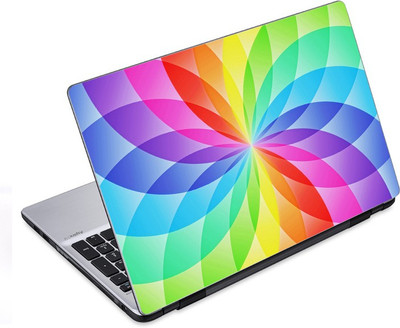 

ezyPRNT The Geometrical Colorful Pattern (14 to 14.9 inch) Vinyl Laptop Decal 14