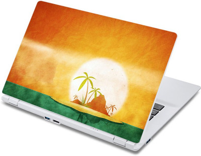 ezyPRNT The Island Art & Painting (13 to 13.9 inch) Vinyl Laptop Decal 13