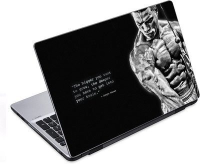 

ezyPRNT Workout Motivational Quote Body Builder (14 to 14.9 inch) Vinyl Laptop Decal 14