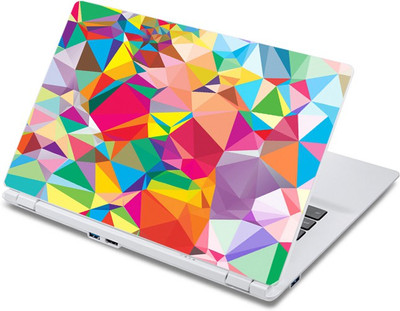 

ezyPRNT Colorful 3D Sharp Random Pattern (13 to 13.9 inch) Vinyl Laptop Decal 13