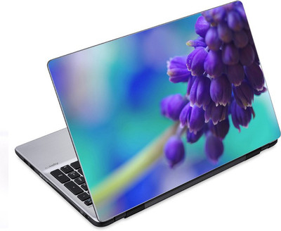 

ezyPRNT Bunch of Purple Flower (14 to 14.9 inch) Vinyl Laptop Decal 14