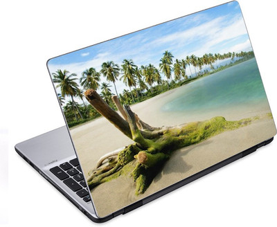 

ezyPRNT Sea Beach Nature (14 to 14.9 inch) Vinyl Laptop Decal 14