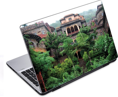 

ezyPRNT The Awesome Greenary around Fort Nature (14 to 14.9 inch) Vinyl Laptop Decal 14