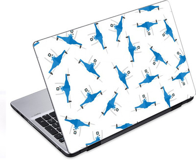 

ezyPRNT Abstract Flying Cameras Pattern (14 to 14.9 inch) Vinyl Laptop Decal 14