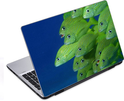 

ezyPRNT The Fish MarchPast Aquatic (14 to 14.9 inch) Vinyl Laptop Decal 14