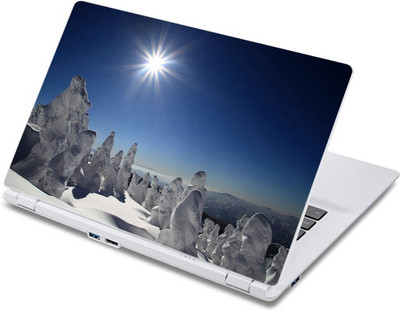 

ezyPRNT Evening Snow Mountain Nature (13 to 13.9 inch) Vinyl Laptop Decal 13