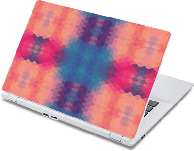 

ezyPRNT Multicolor Parallelogram Pattern (13 to 13.9 inch) Vinyl Laptop Decal 13