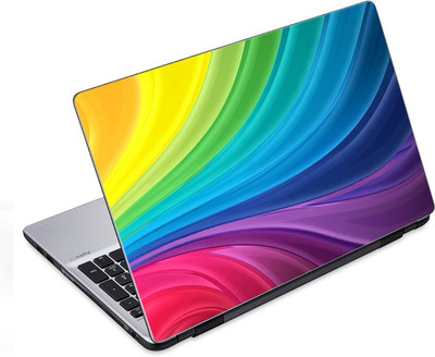 

ezyPRNT The VIBGYOR Pattern (14 to 14.9 inch) Vinyl Laptop Decal 14