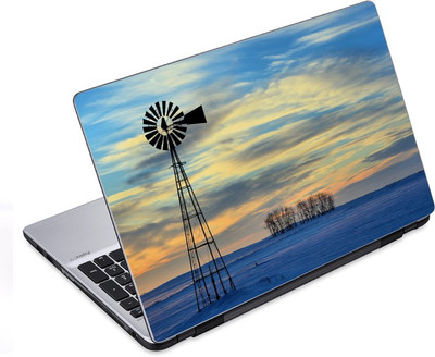 

ezyPRNT The Wind Mill Nature (14 to 14.9 inch) Vinyl Laptop Decal 14