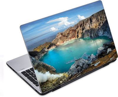 

ezyPRNT The Rocks around the Pond Nature (14 to 14.9 inch) Vinyl Laptop Decal 14