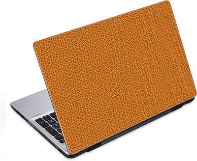 

ezyPRNT Orange Backgrond Star Texture Pattern (14 to 14.9 inch) Vinyl Laptop Decal 14