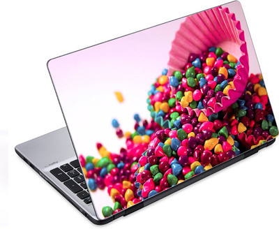 

ezyPRNT Spilled Colorful Stones (14 to 14.9 inch) Vinyl Laptop Decal 14