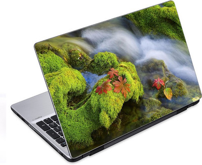 

ezyPRNT Amazing Greenary with Amazing Brook Nature (14 to 14.9 inch) Vinyl Laptop Decal 14