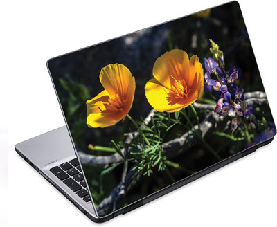

ezyPRNT Different Yellow Flower Nature (14 to 14.9 inch) Vinyl Laptop Decal 14