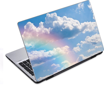

ezyPRNT Rainbow In Clouds (14 to 14.9 inch) Vinyl Laptop Decal 14