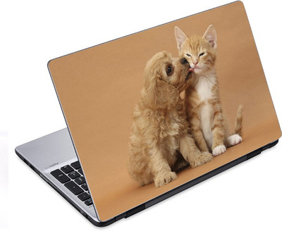 

ezyPRNT The Friendship Pet Animals (14 to 14.9 inch) Vinyl Laptop Decal 14