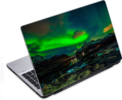 

ezyPRNT The polar lights in Norway Nature (14 to 14.9 inch) Vinyl Laptop Decal 14