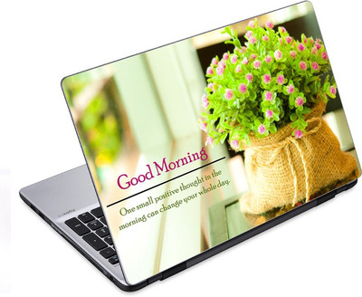 

ezyPRNT Beautiful Good Morning Principal Quote & Typography (14 to 14.9 inch) Vinyl Laptop Decal 14