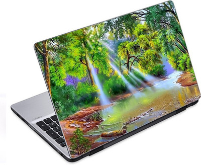 

ezyPRNT Mangrove Forests and Sun Rays Art & Painting (14 to 14.9 inch) Vinyl Laptop Decal 14