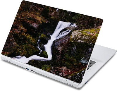 

ezyPRNT Waterfall In Rain Forest (13 to 13.9 inch) Vinyl Laptop Decal 13