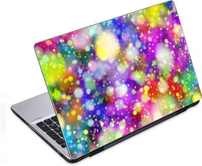 

ezyPRNT Blurred Multicolor Dots Pattern (14 to 14.9 inch) Vinyl Laptop Decal 14