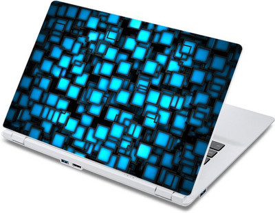 

ezyPRNT Digital Blue Squares (13 to 13.9 inch) Vinyl Laptop Decal 13