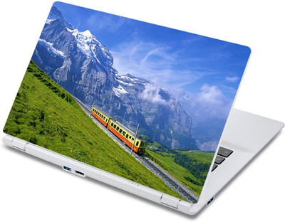 

ezyPRNT The Snow Valley Train (13 to 13.9 inch) Vinyl Laptop Decal 13