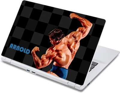 

ezyPRNT The Young Arnold Body Builder (13 to 13.9 inch) Vinyl Laptop Decal 13